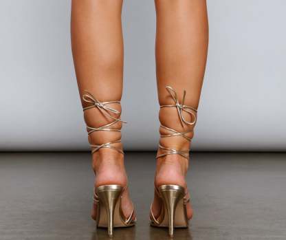 Get Up And Glow Stiletto Heels - Lady Occasions
