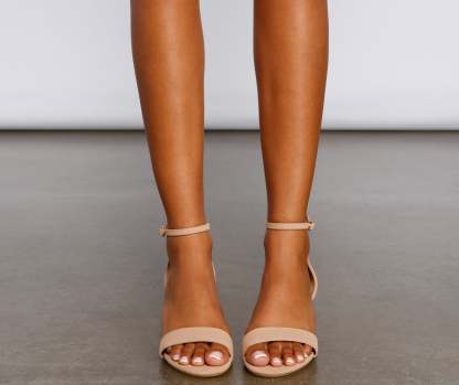Get It Girl Classic Short Block Heels - Lady Occasions