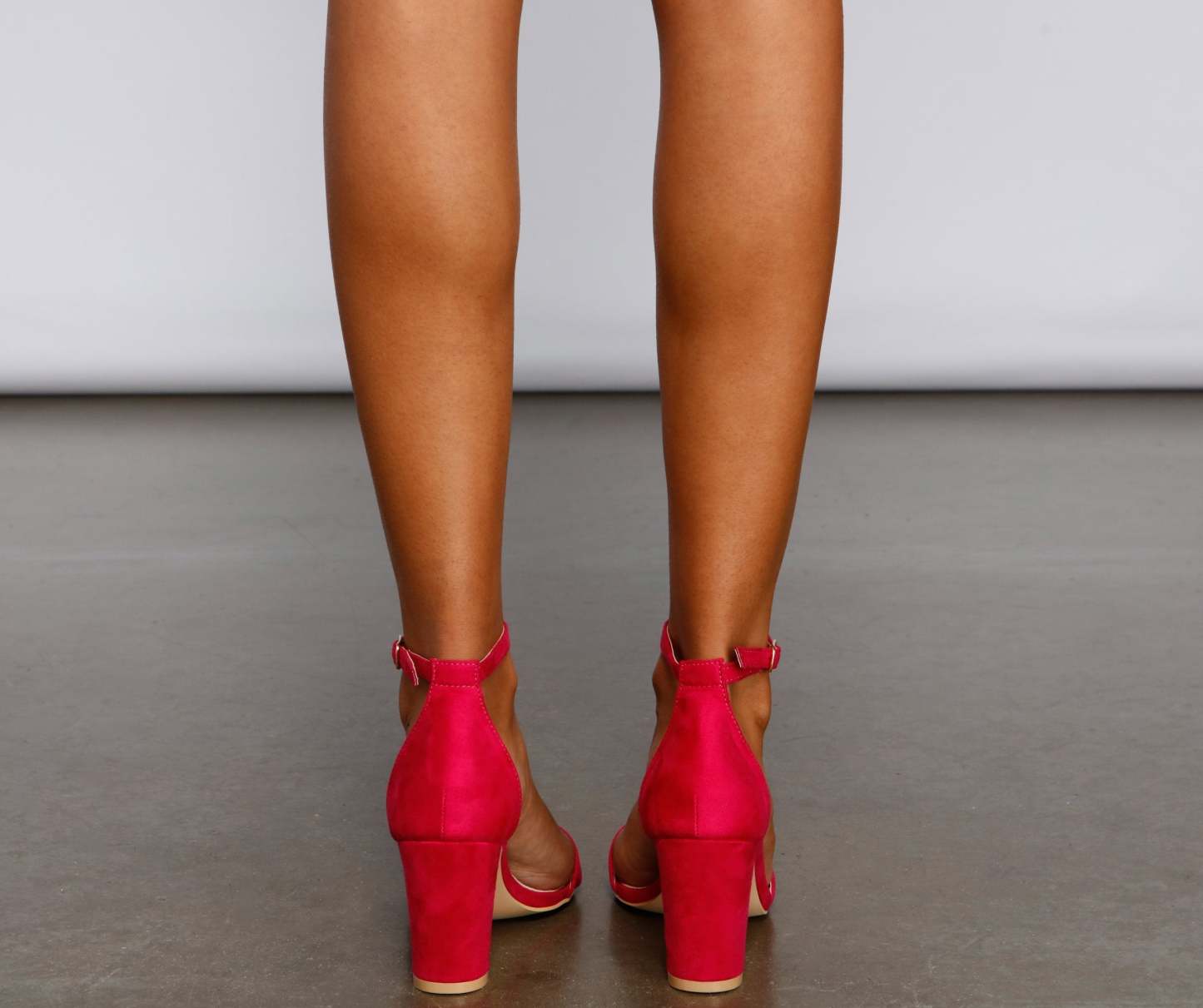 On Those Basic Vibes Low Block Heel - Lady Occasions