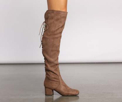 Let Them Look Thigh High Boots - Lady Occasions
