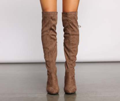 Let Them Look Thigh High Boots - Lady Occasions