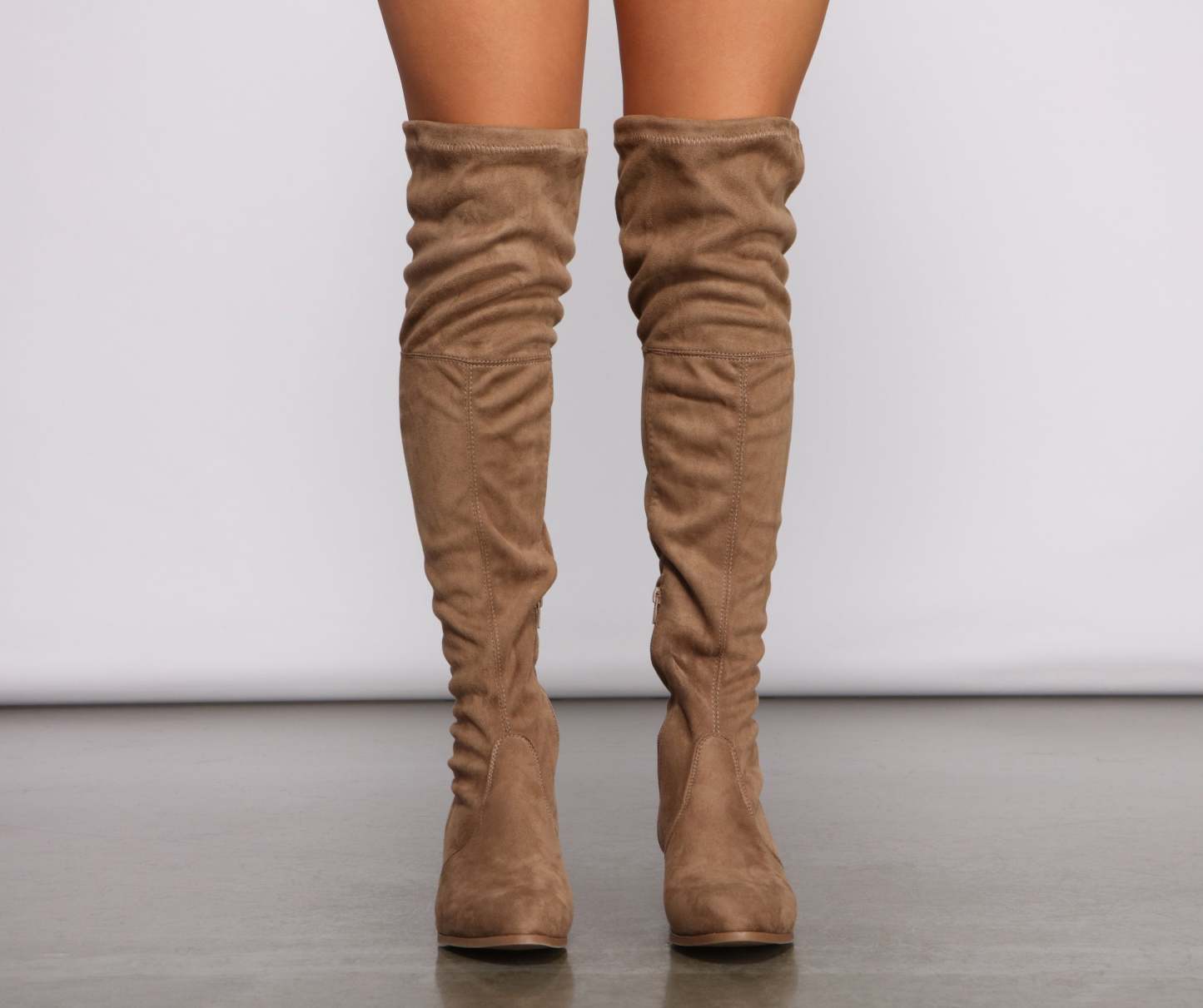 Stylish Must-Have Over The Knee Block Heel Boots - Lady Occasions