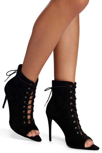 Forever Fierce Stiletto Booties - Lady Occasions