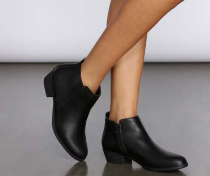 Fall Back On Basics Booties - Lady Occasions