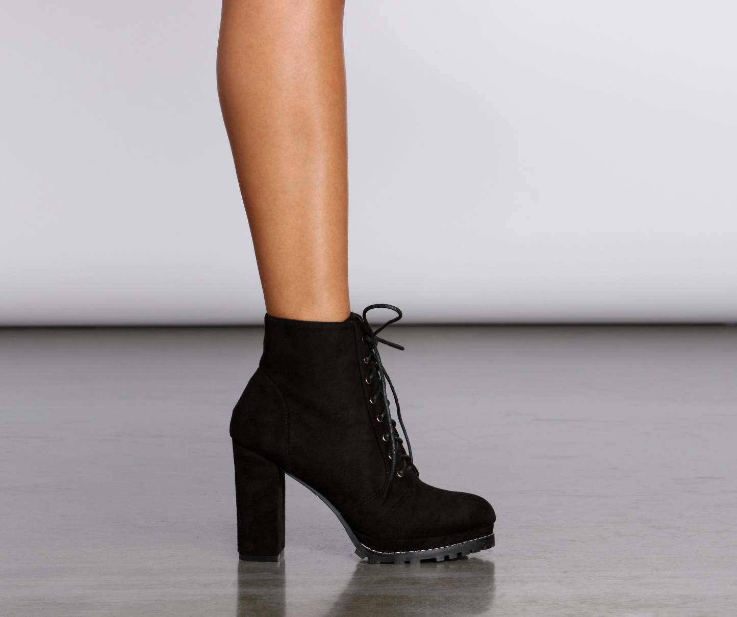 Get To Work Lace-Up Boots - Lady Occasions