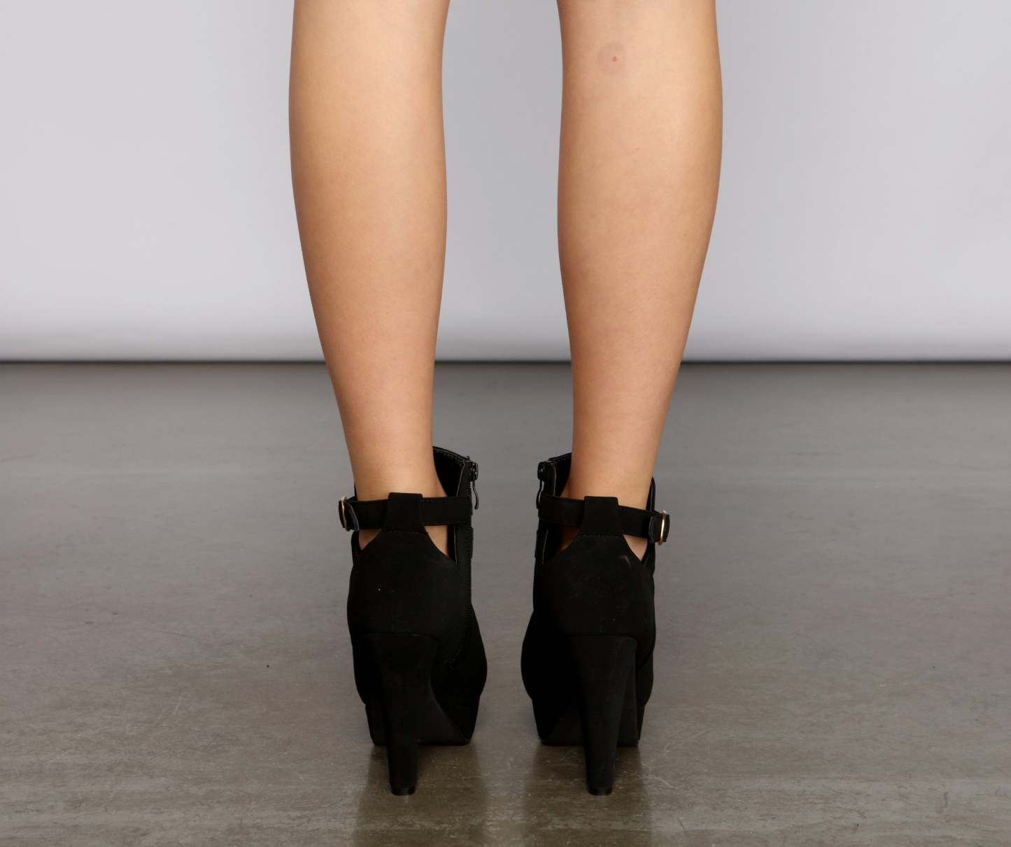 Chic Moment Nubuck Stiletto Bootie - Lady Occasions