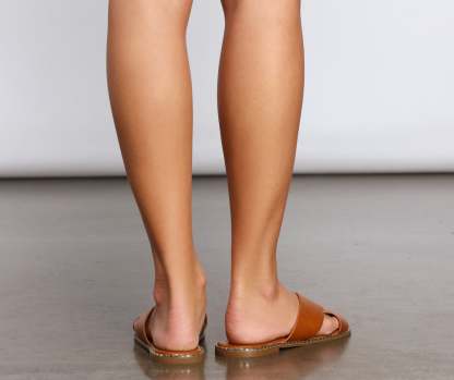 Criss Cross Studded Glam Sandals - Lady Occasions