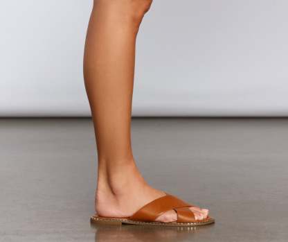 Criss Cross Studded Glam Sandals - Lady Occasions