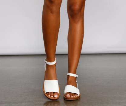 Don't Call It Basic Strap Sandal - Lady Occasions