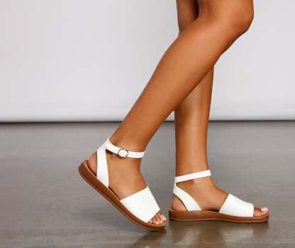 Don't Call It Basic Strap Sandal - Lady Occasions