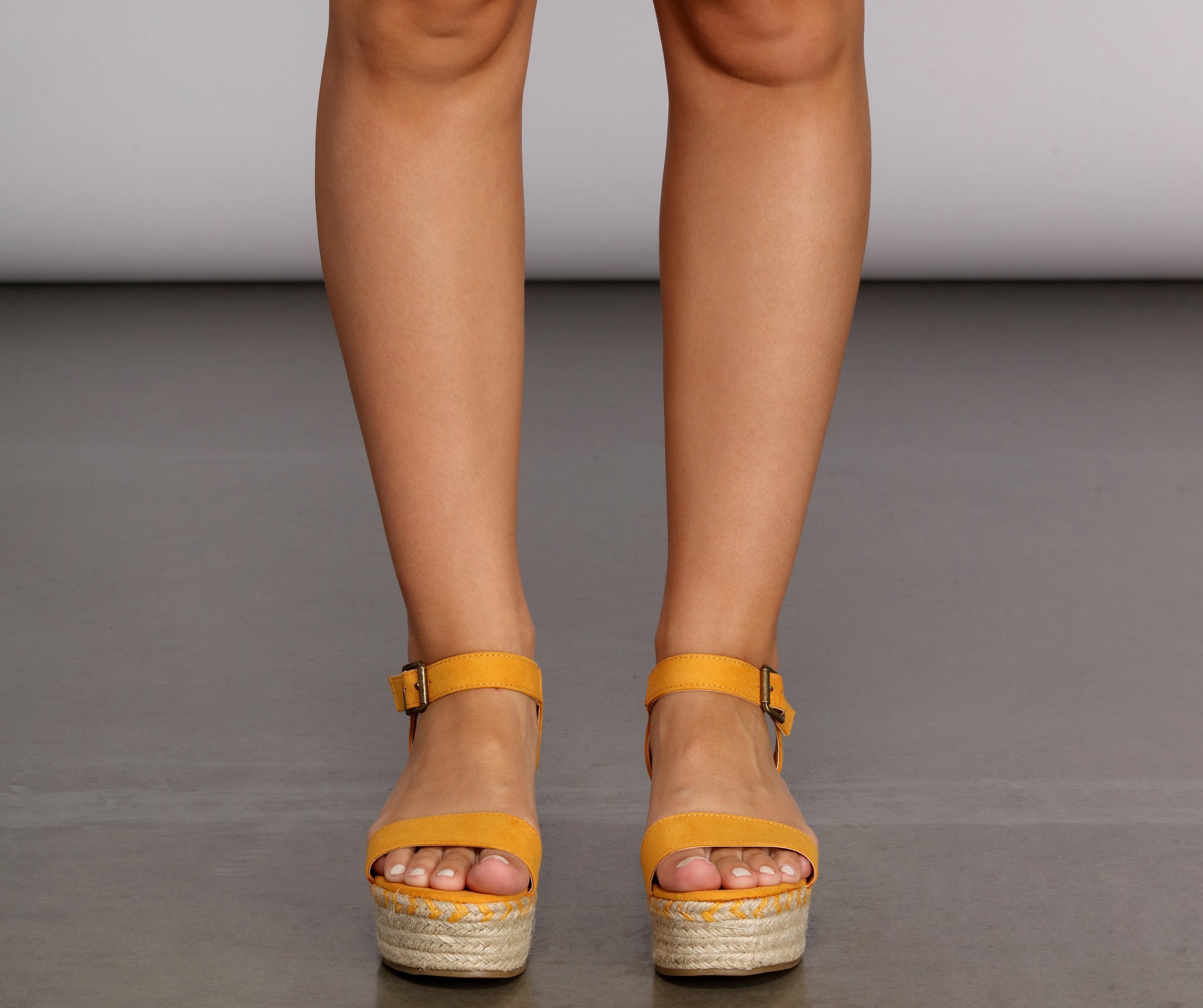 Especially Espadrille Platform Sandals - Lady Occasions