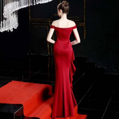 Mia Off Shoulder Dress - Lady Occasions