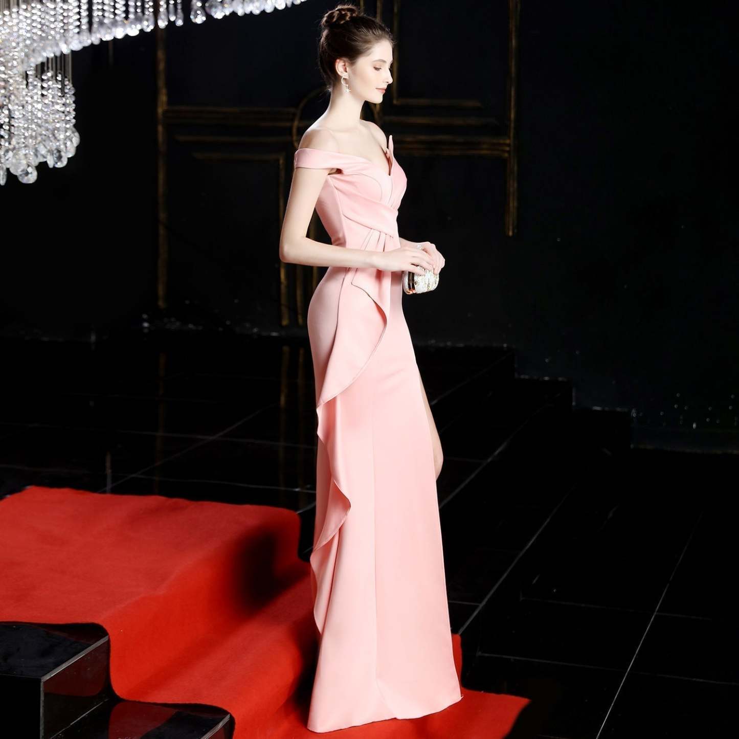 Mia Off Shoulder Dress - Lady Occasions