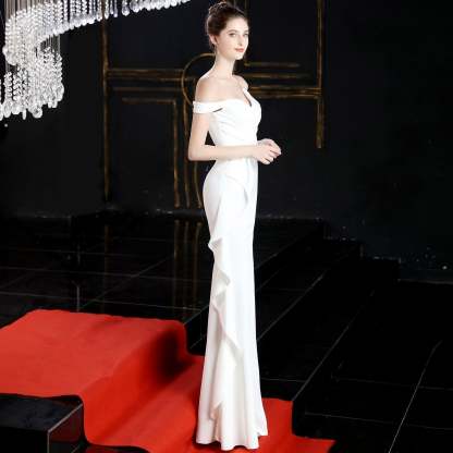 Mia Off Shoulder Dress - Lady Occasions