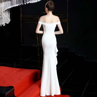 Mia Off Shoulder Dress - Lady Occasions