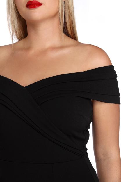 Plus Dianna Evening Wrap Dress - Lady Occasions