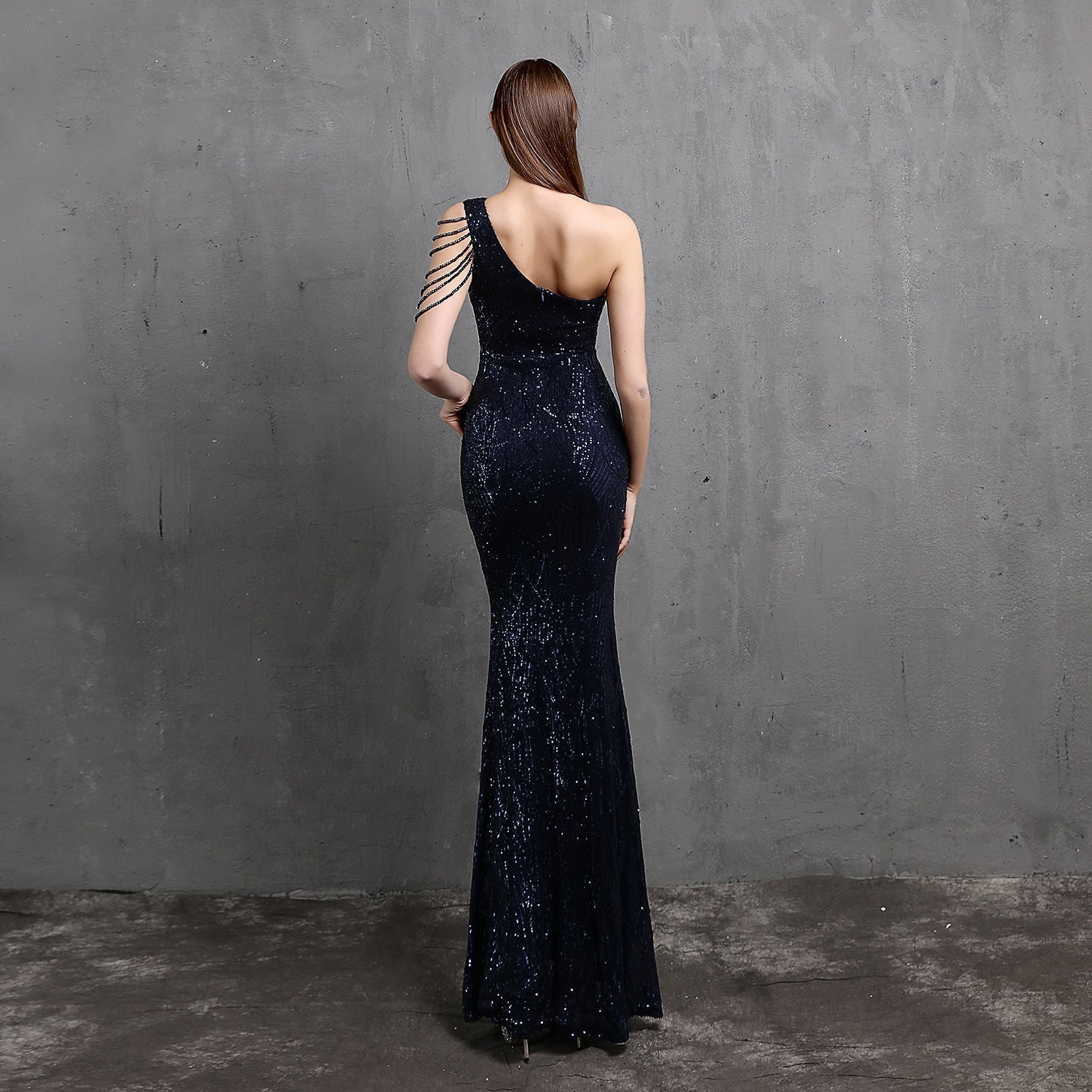 Mayven One Shoulder Formal Dress - Lady Occasions