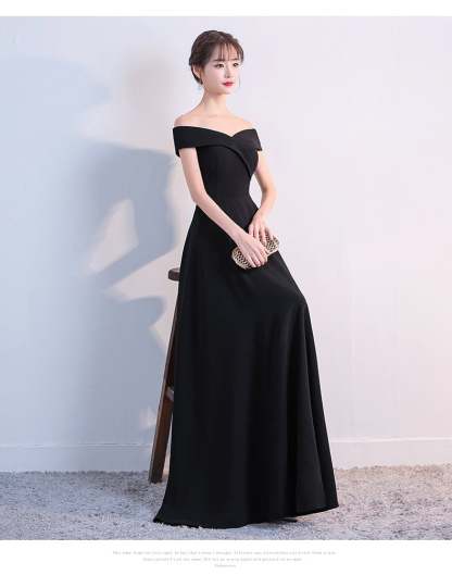 Ella off-the-shoulder gown - Lady Occasions