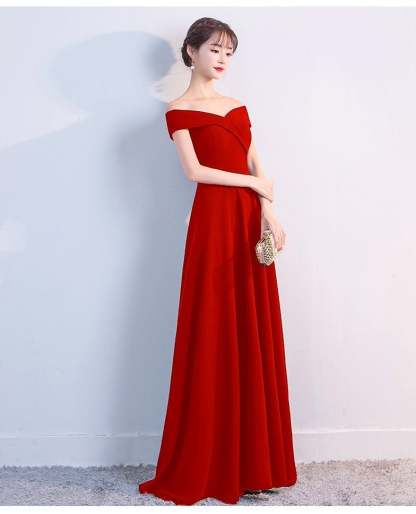 Ella off-the-shoulder gown - Lady Occasions