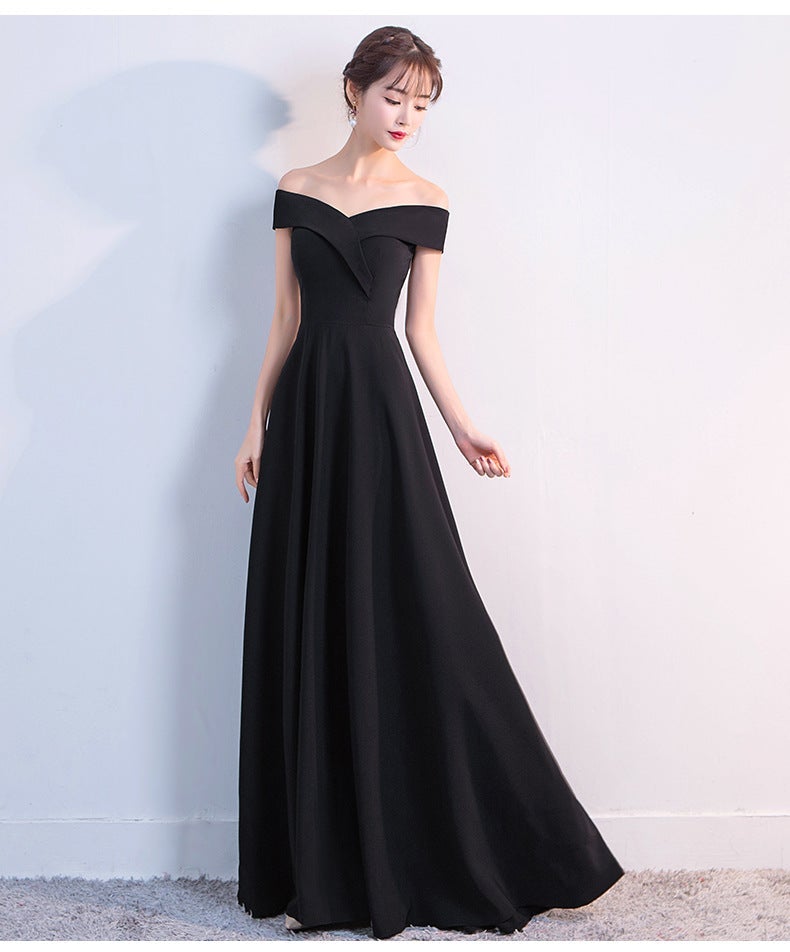 Ella off-the-shoulder gown - Lady Occasions