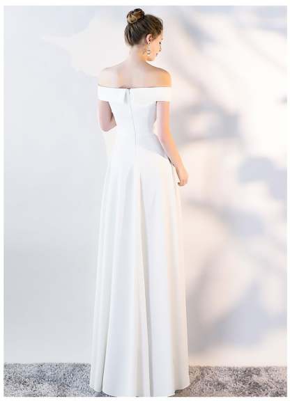 Ella off-the-shoulder gown - Lady Occasions