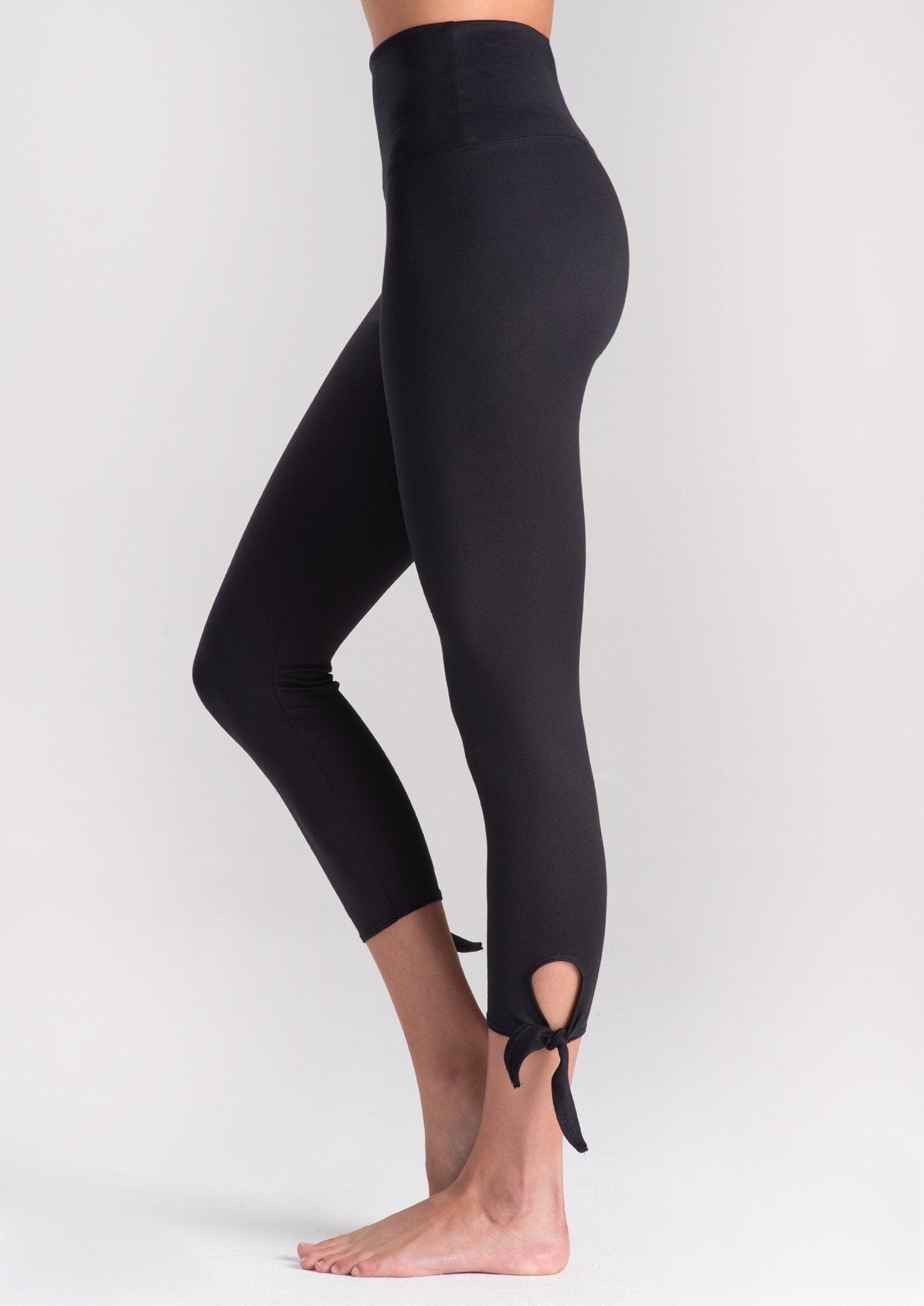 High Waist Tie Capri - Lady Occasions