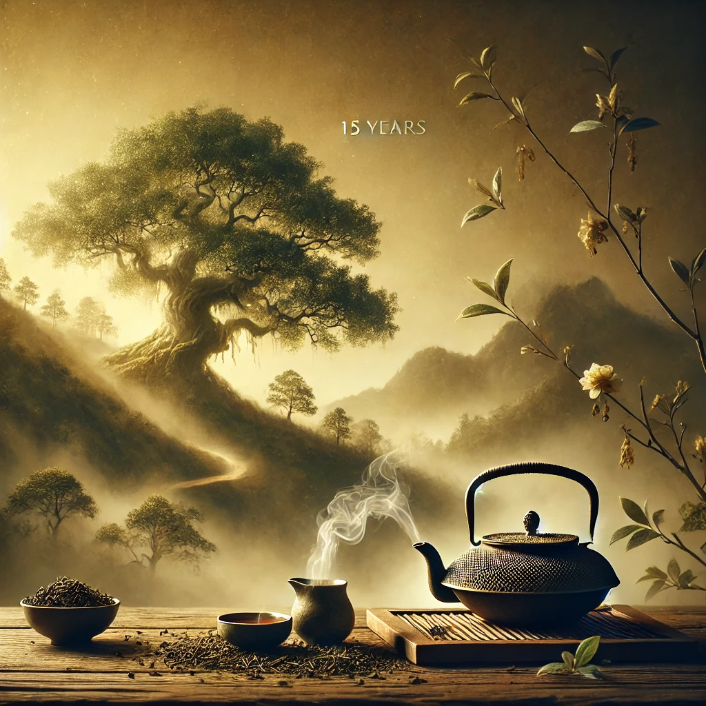 Aged Ancient Tree Tea (15 Years)-Tea of moments