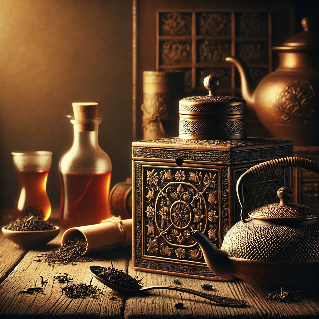 Vintage Aged Tea-Tea of moments