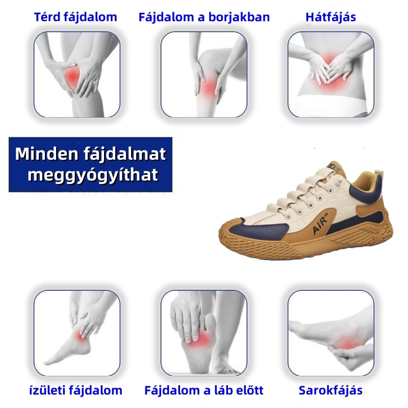 【🎁 Ma 50% kedvezmény - ne hagyd ki】 Ergonomikus kialakítású ortopéd cipő - minőségi bőr + kézi varrás 👞