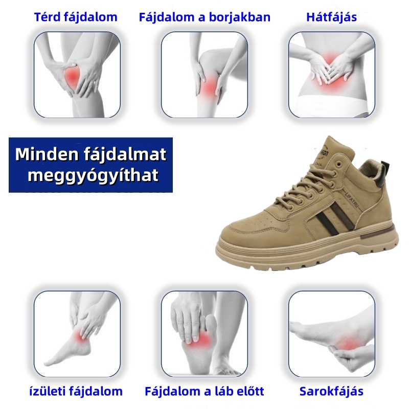 (🔥50% kedvezmény az utolsó napon - ne hagyd ki) Ergonomikus kialakítású ortopéd cipő - könnyen megszabadulhatsz a lábfájdalmaktól👞