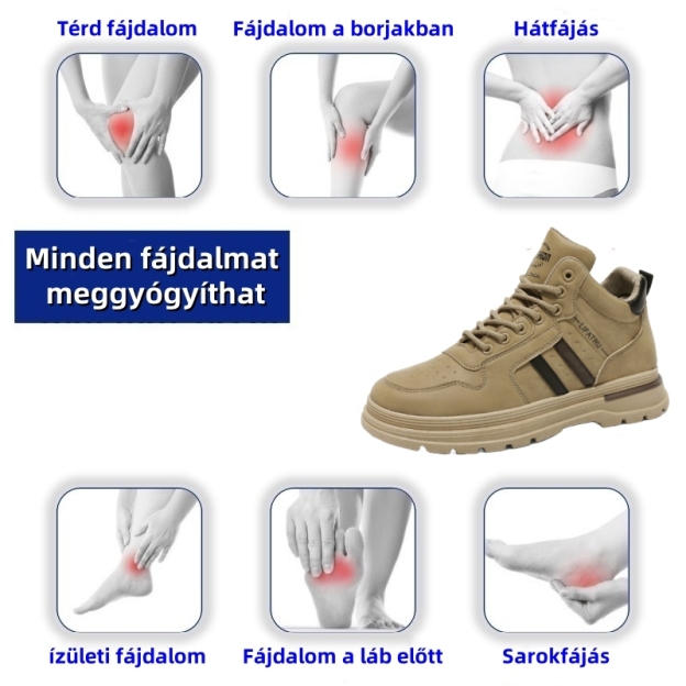 (🔥50% kedvezmény az utolsó napon - ne hagyd ki) Ergonomikus kialakítású ortopéd cipő - könnyen megszabadulhatsz a lábfájdalmaktól👞