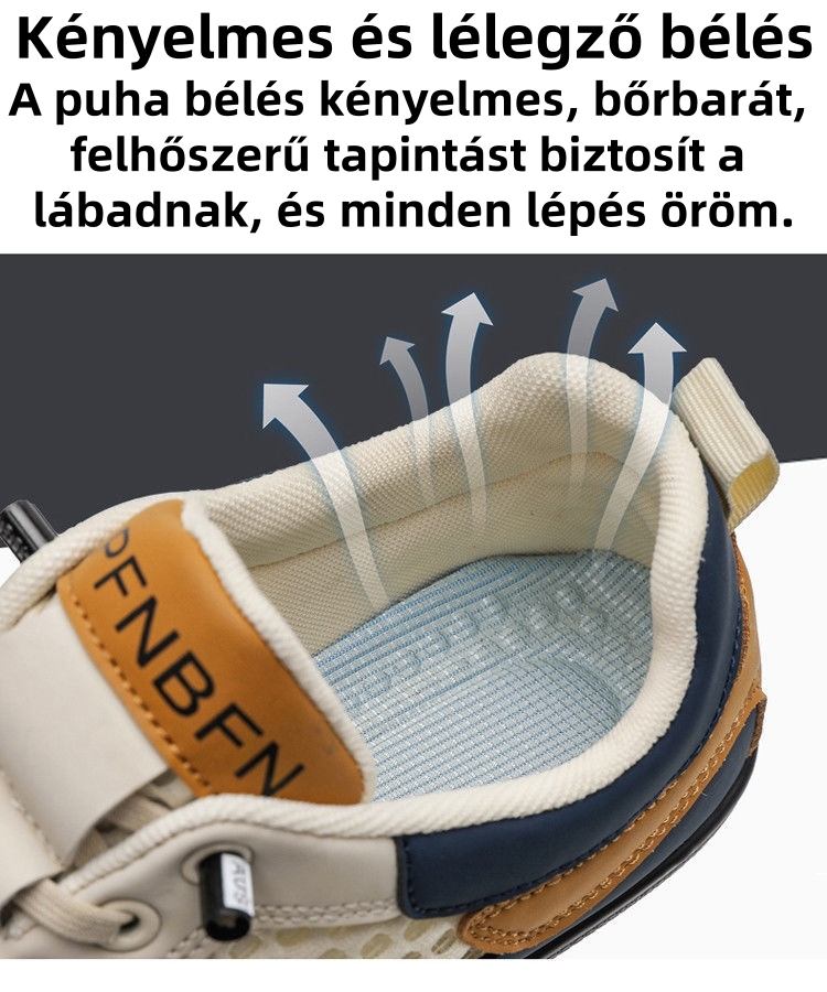 【⏰Nyári 50% kedvezmény - Ne hagyja ki】Ergonomikus kialakítás - Lélegző nyári ortopéd cipő - Prémium bőr + kézzel varrott 👞