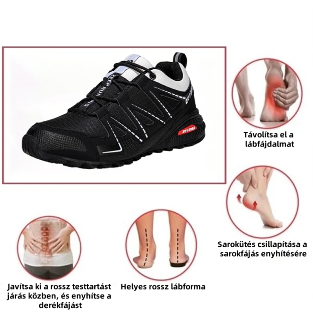 [⏰Utolsó nap 50% kedvezmény - Ne hagyja ki] Ergonomikus túrabakancsok - Prémium bőr + Kézzel varrott 👞