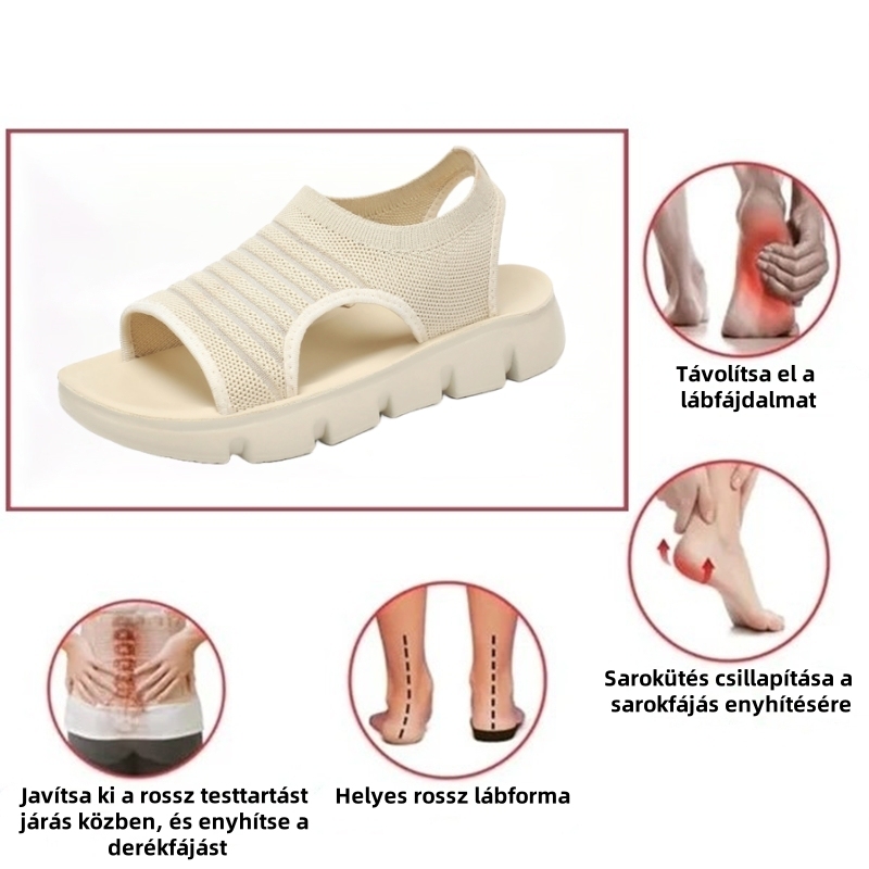 [🎁Utolsó nap féláron - ne hagyd ki] Ergonomikus kialakítású ortopéd szandálok - fájdalommentes járás👞 kényelmesebbé teszik a járást