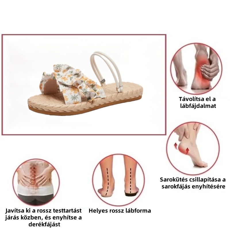 [🎁Utolsó nap féláron - ne hagyd ki] Ergonomikus kialakítású ortopéd szandálok - fájdalommentes járás👞 kényelmesebbé teszik a járást