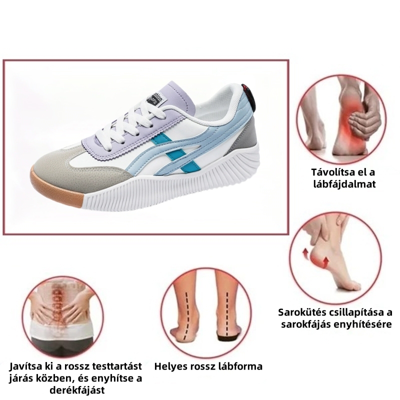 【🎁 Ma 50% kedvezmény - ne hagyd ki】Ergonómiailag tervezett, légáteresztő ortopéd cipők - prémium bőr + kézzel varrott 👞