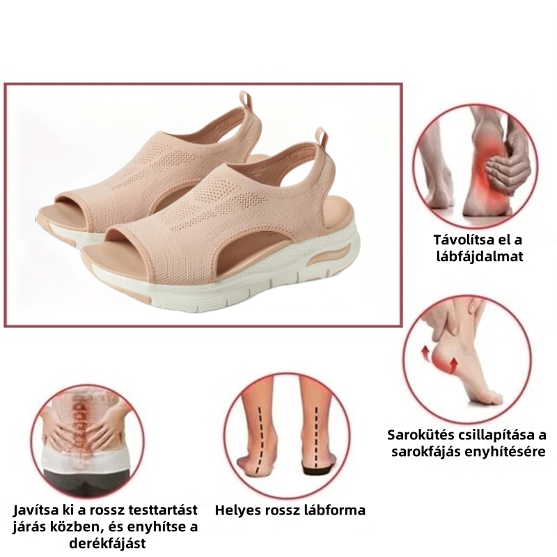 [🎁Utolsó nap féláron - ne hagyd ki] Ergonomikus kialakítású ortopéd szandálok - fájdalommentes járás👞 kényelmesebbé teszik a járást