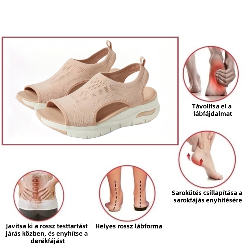 [🎁Utolsó nap féláron - ne hagyd ki] Ergonomikus kialakítású ortopéd szandálok - fájdalommentes járás👞 kényelmesebbé teszik a járást