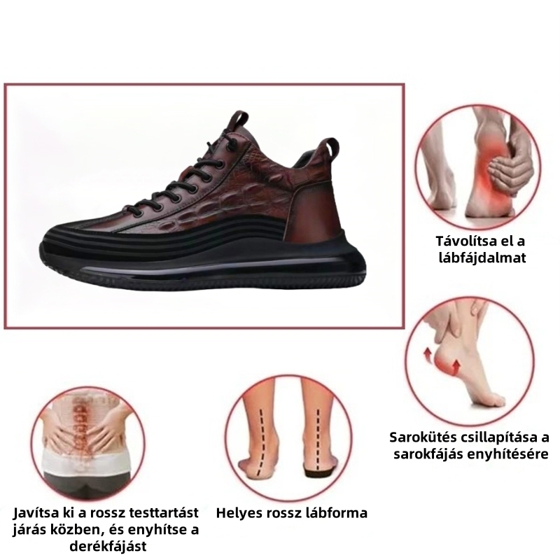 (🔥50% kedvezmény az utolsó napon - ne hagyd ki) Ergonomikus kialakítású ortopéd cipő - ezzel könnyedén megszabadulhatsz a lábfájdalmaktól👞