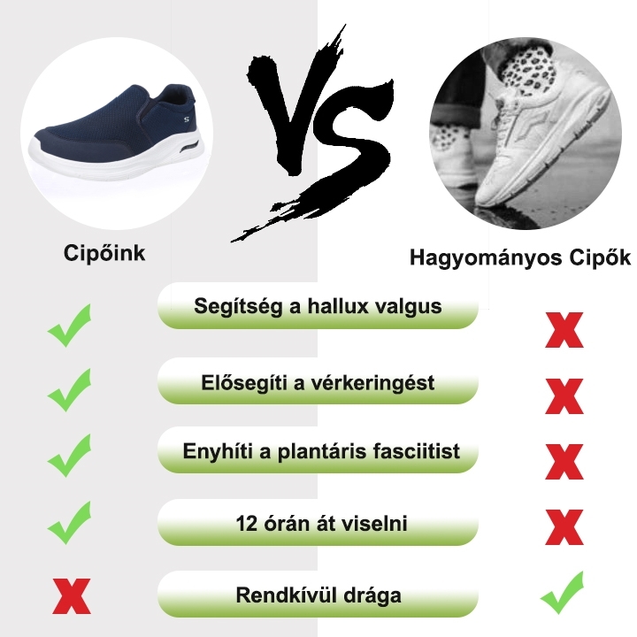 【🎁 Ma 50% kedvezmény - ne hagyd ki】 Ergonomikus kialakítású ortopéd cipő - minőségi bőr + kézi varrás 👞