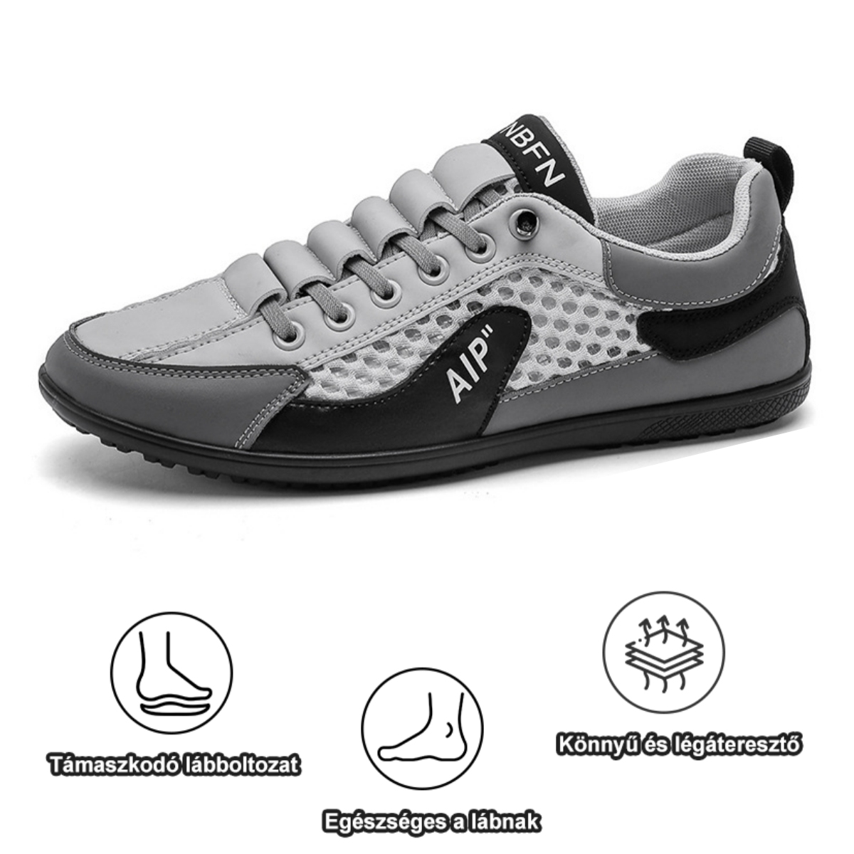 【⏰Nyári 50% kedvezmény - Ne hagyja ki】Ergonomikus kialakítás - Lélegző nyári ortopéd cipő - Prémium bőr + kézzel varrott 👞