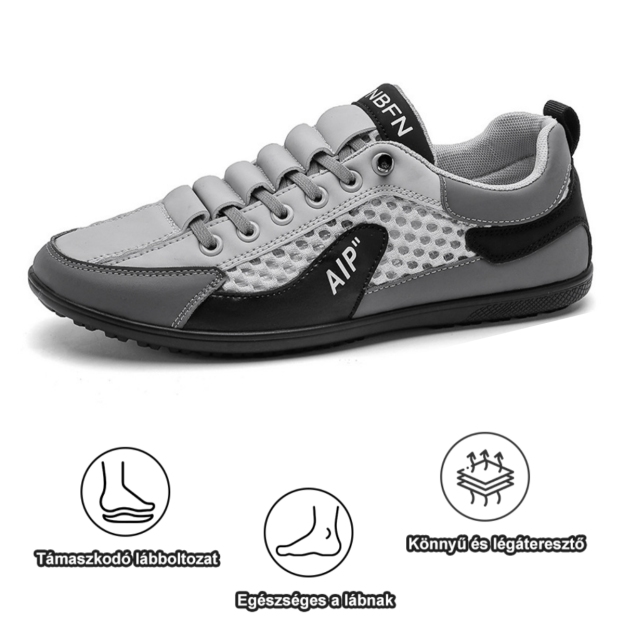 【⏰Nyári 50% kedvezmény - Ne hagyja ki】Ergonomikus kialakítás - Lélegző nyári ortopéd cipő - Prémium bőr + kézzel varrott 👞