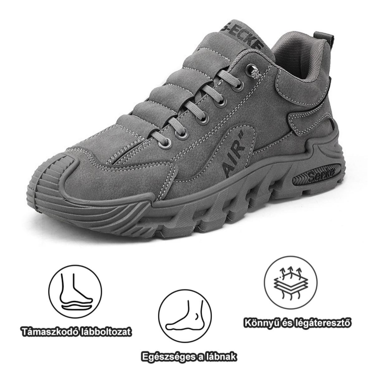 [⏰Ma 50% kedvezmény - Ne hagyja ki] Ergonomikusan tervezett ortopéd cipők - Prémium bőr + kézzel varrott 👞