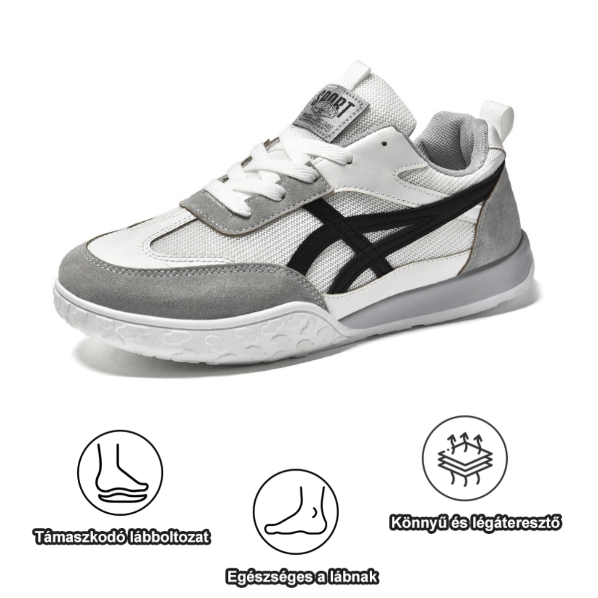 【🎁 Ma 50% kedvezmény - ne hagyd ki】 Ergonomikus kialakítású ortopéd cipő - minőségi bőr + kézi varrás 👞