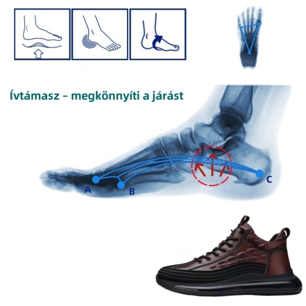 (🔥50% kedvezmény az utolsó napon - ne hagyd ki) Ergonomikus kialakítású ortopéd cipő - ezzel könnyedén megszabadulhatsz a lábfájdalmaktól👞