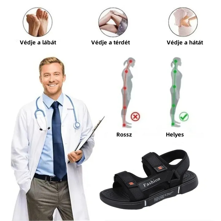 [🎁Utolsó nap féláron - ne hagyd ki] Ergonomikus kialakítású ortopéd szandálok - fájdalommentes járás👞 kényelmesebbé teszik a járást