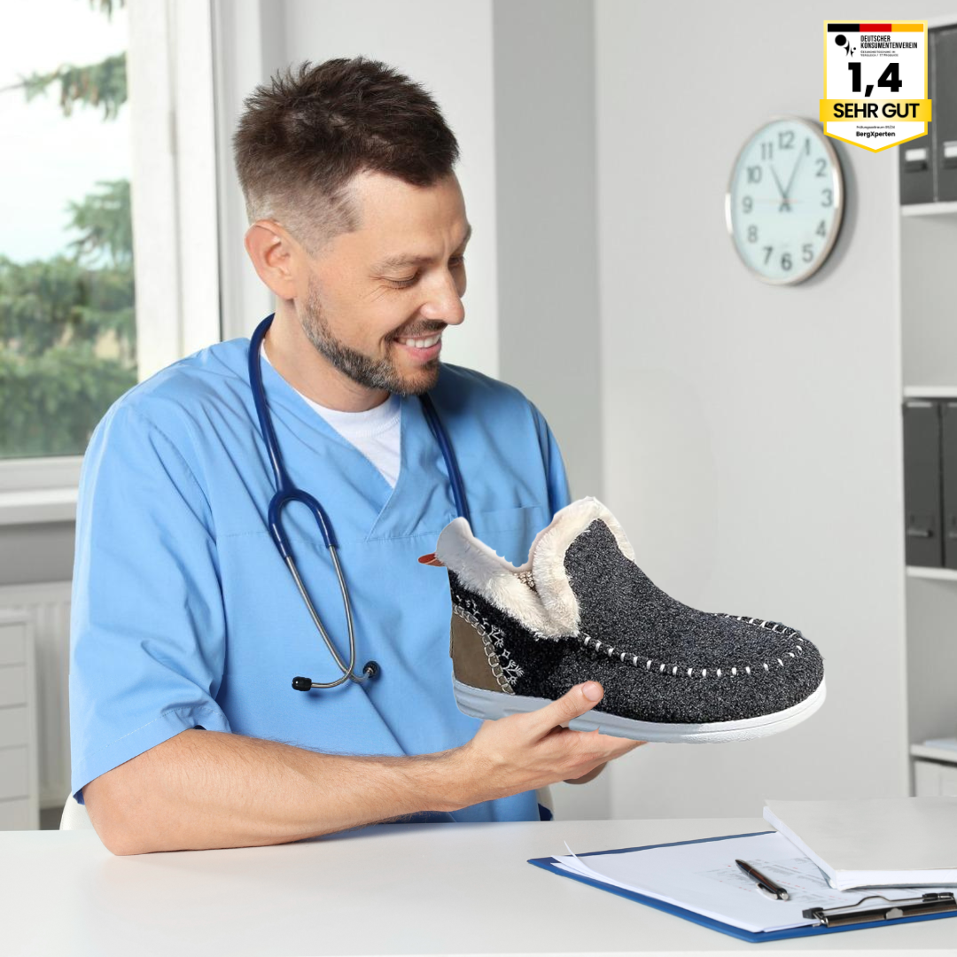 (🔥Ma 50% kedvezménnyel - ne hagyd ki ezt a lehetőséget) ⏰ - Puha és kényelmes, gyapjú női pamut cipő (ívtámasz - megkönnyíti a járást)