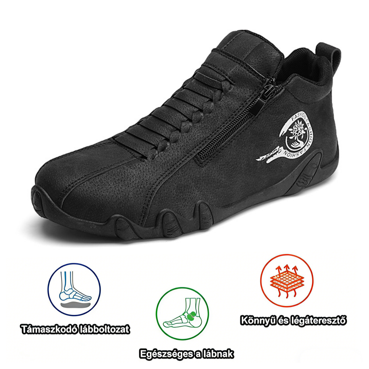 (❄️Utolsó nap, 70% kedvezmény) Ne maradj le! ⏰Ergonomikus és kényelmes cipők, 💧vízálló és csúszásgátló, ✅lábboltozat-támasztással a lábfájdalom enyhítésére.