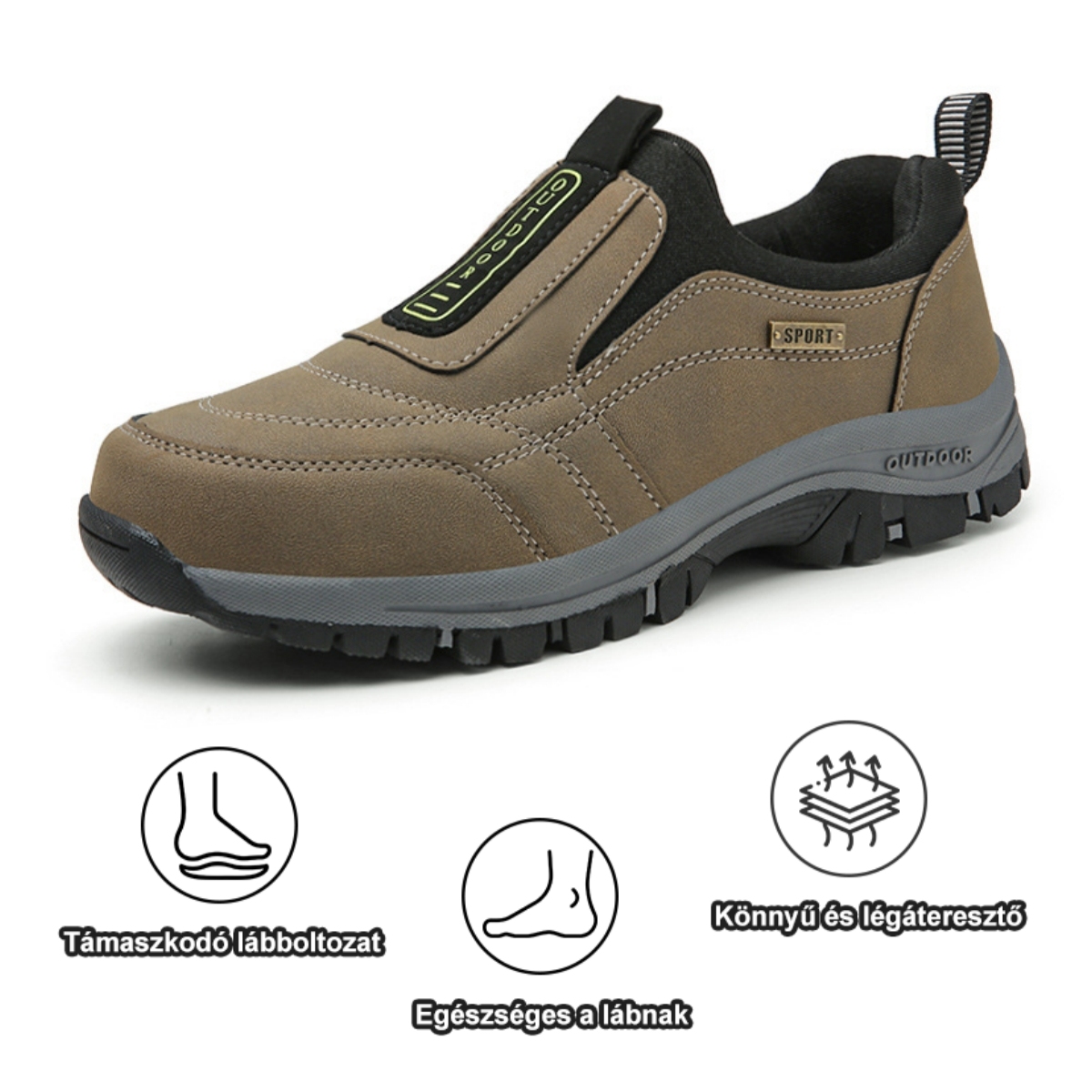 [🔥Korlátozott ideig 50% kedvezmény - ne hagyd ki] Ergonomikus kialakítású ortopéd cipő - segítségével könnyedén megszabadulhatsz a lábfájdalmaktól👞