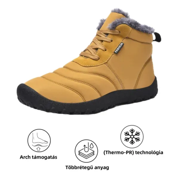 【🔥50% kedvezménnyel ma - ne hagyd ki】 Ergonomikus kialakítású plüss meleg cipő - fájdalomcsillapítás + lábortopédia👞